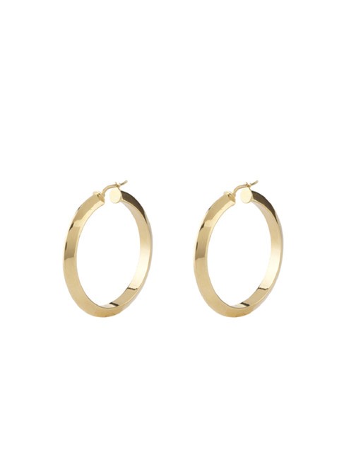 GUESS HOOPS I DID IT AGAIN Creolen gelbes Gold - Ohrringe