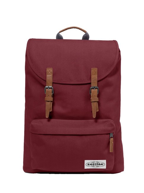 EASTPAK LONDON 15-Zoll-Laptop-Rucksack buschiges Burgunderrot - Rucksäcke für Schule &amp; Freizeit