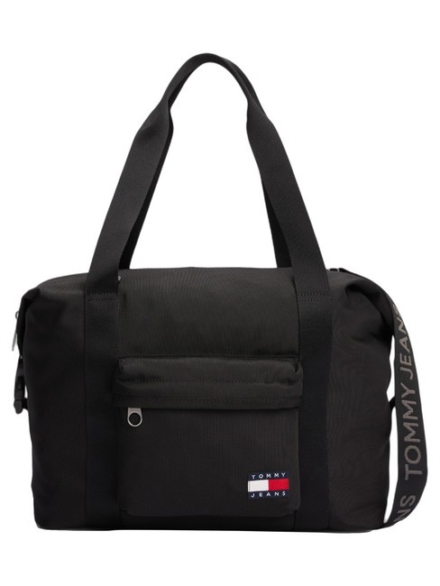 TOMMY HILFIGER TOMMY JEANS ESSENTIAL DAILY  Weekender-Tasche mit Schultergurt Schwarz - Reisetaschen