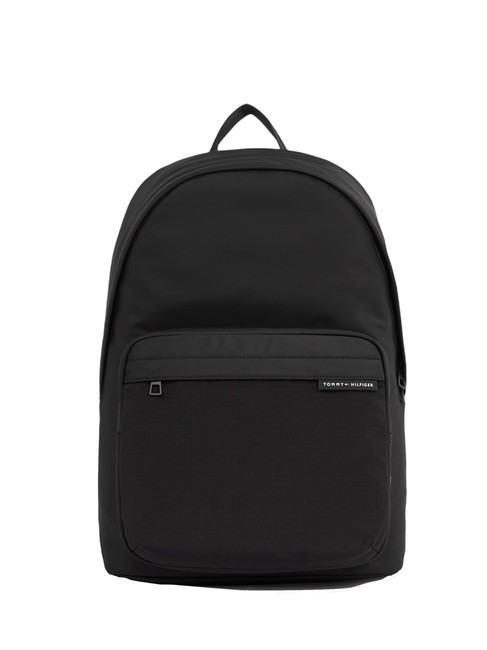 TOMMY HILFIGER TH ELEMENT REPREVE Rucksack aus recyceltem Stoff Schwarz - PC-Rucksäcke