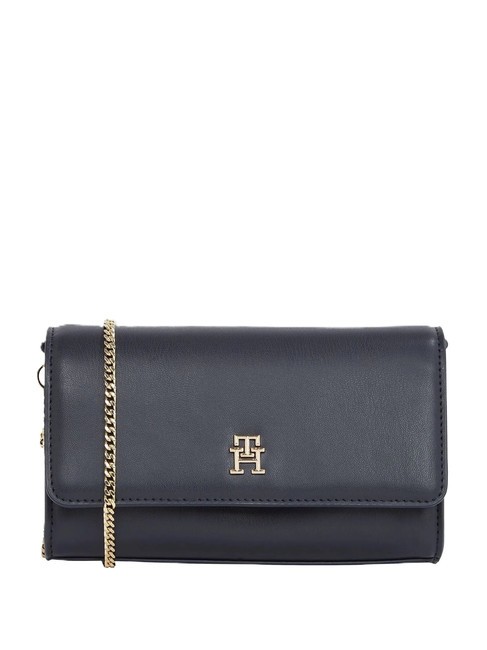 TOMMY HILFIGER TH ETERNITY Chain Mini-Umhängetasche Raum blau - Damentaschen