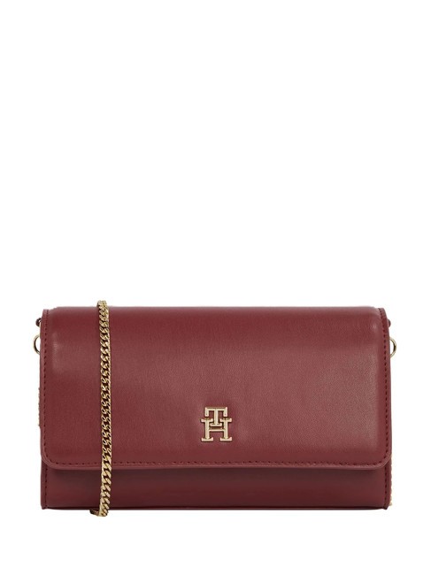 TOMMY HILFIGER TH ETERNITY Chain Mini-Umhängetasche Himbeertrüffel - Damentaschen