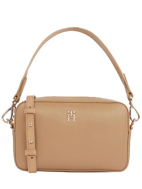 TOMMY HILFIGER TH DISTINCT Mini-Handtasche mit Schultergurt Safari-Leinwand - Damentaschen