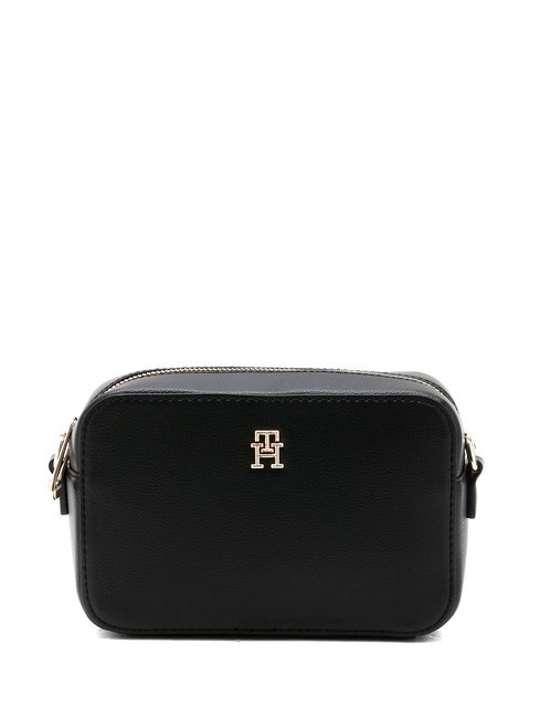 TOMMY HILFIGER TH SOFT LOGO Mini-Umhängetasche Schwarz - Damentaschen