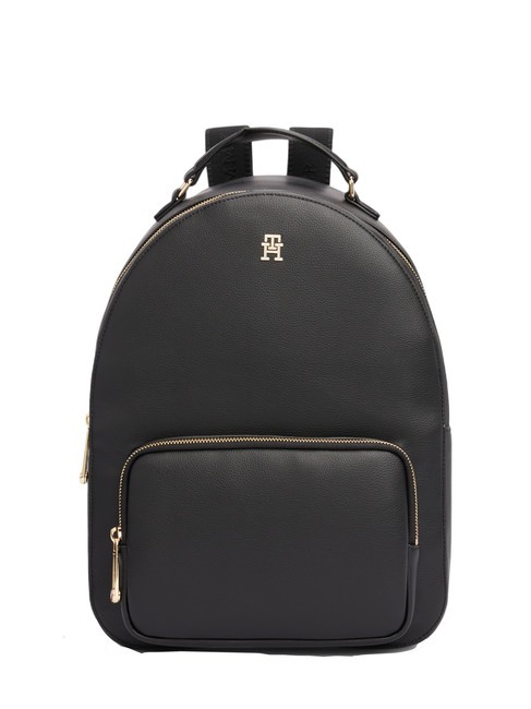 TOMMY HILFIGER TH SOFT LOGOTAPE Rucksack Schwarz - Damentaschen