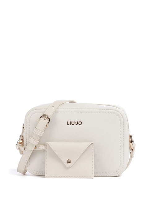 LIUJO MANHATTAN Kameratasche mit Tasche Creme - Damentaschen