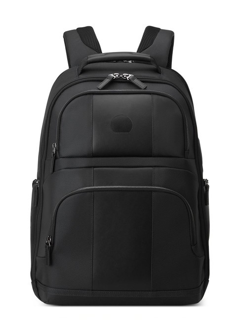 DELSEY WAGRAM  15,6-Zoll-Laptop-Rucksack Schwarz - PC-Rucksäcke