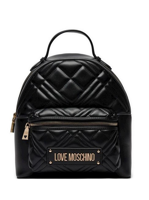 LOVE MOSCHINO QUILTED Rucksack mit Tasche Schwarz - Damentaschen