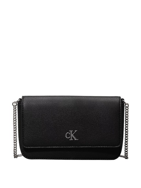 CALVIN KLEIN MINIMAL Mini-Schultertasche mit Kette pvh schwarz - Damentaschen