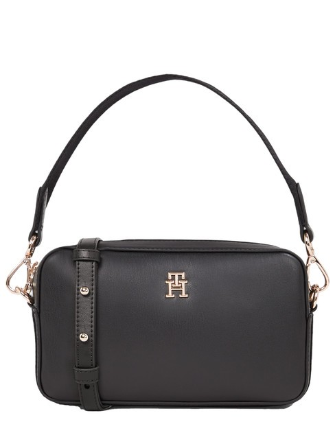 TOMMY HILFIGER TH DISTINCT Mini-Handtasche mit Schultergurt Schwarz - Damentaschen