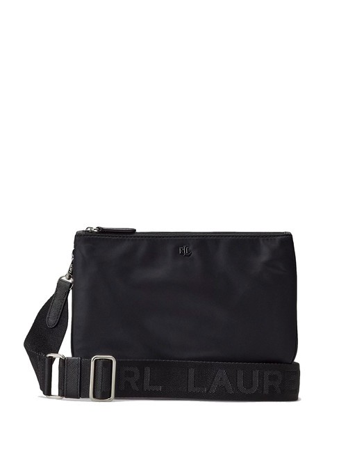 RALPH LAUREN LANDYN Flache Umhängetasche aus Nylon schwarz/schwarz3 - Damentaschen