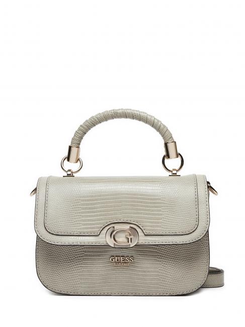 GUESS ORLINA Kleine Handtasche mit Schultergurt Taupe - Damentaschen