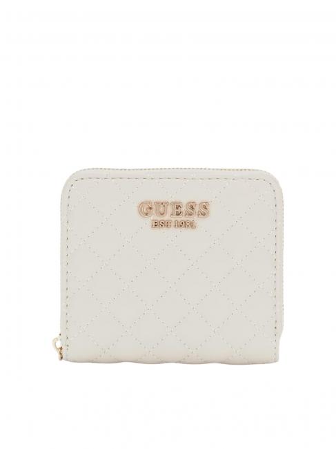 GUESS ECO RIANEE Kleine gesteppte Geldbörse STEIN - Brieftaschen Damen