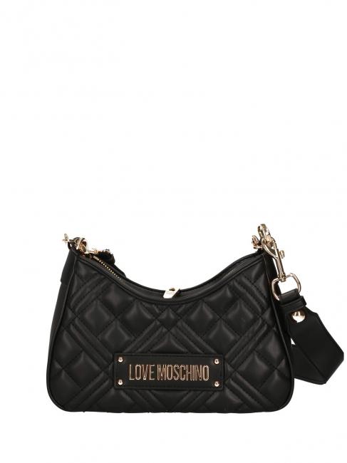 LOVE MOSCHINO GEOMETRIC QUILTED Umhängetasche Schwarz - Damentaschen