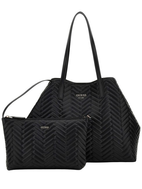 GUESS VIKKY II Verwandelbare Tasche mit Clutch SCHWARZ - Damentaschen