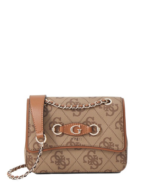 GUESS IZZY  Schulter-/Crossbody-Minitasche MILCH-LOGO - Damentaschen