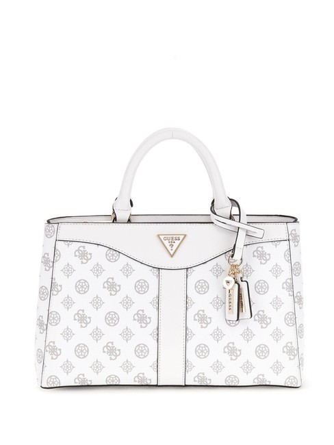 GUESS DORYS LUXURY Handtasche, mit Schultergurt weißes Logo - Damentaschen