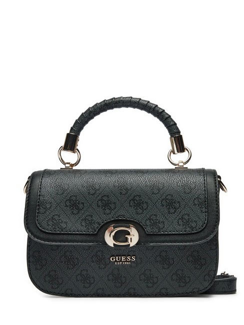 GUESS ORLINA Kleine Handtasche mit Schultergurt Kohle - Damentaschen