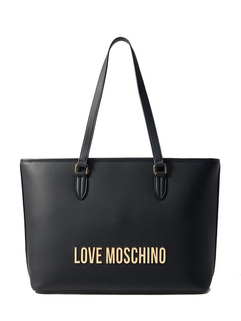 LOVE MOSCHINO BOLD LOVE Schulter-Einkaufstasche Schwarz - Damentaschen