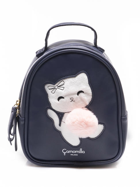 CAMOMILLA FURRY POM POM Mini-Rucksack blautief - Rucksäcke für Schule &amp; Freizeit