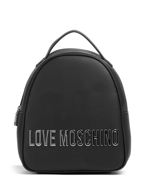 LOVE MOSCHINO LETTERING Rucksack Schwarz Schwarz - Damentaschen