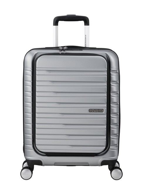 AMERICAN TOURISTER FLASHLINE Kabinentrolley mit 15,6-Zoll-Laptopfach Himmelssilber - Handgepäck