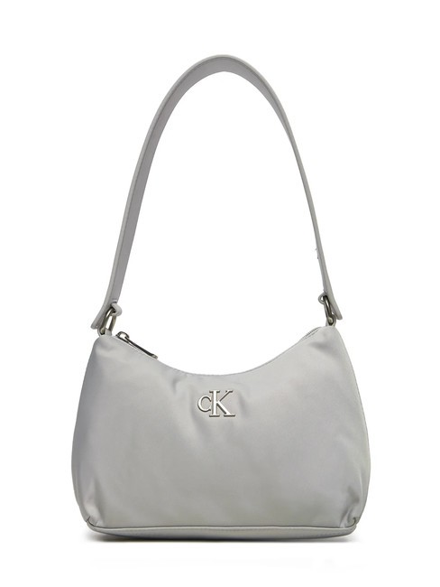 CALVIN KLEIN SLEEK NYLON Umhängetasche Mirage-Grau - Damentaschen