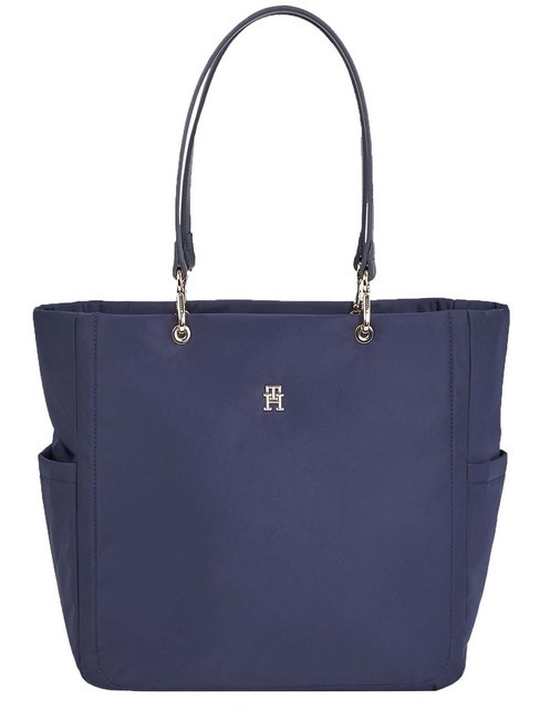 TOMMY HILFIGER TH SPRING Einkaufstasche Raum blau - Damentaschen