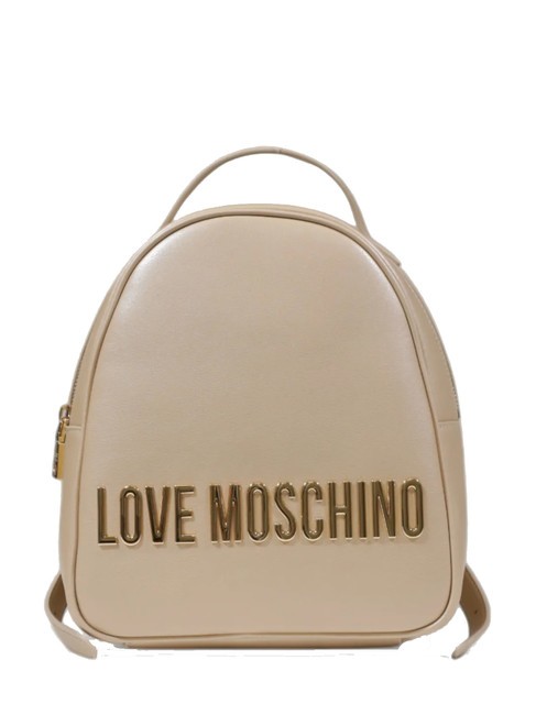 LOVE MOSCHINO LOGO LETTERING Rucksack Gold - Damentaschen