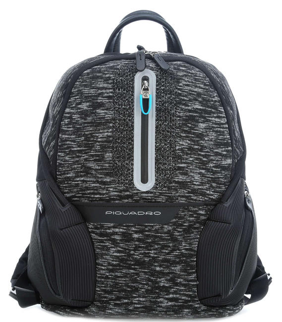 PIQUADRO COLEOS ACTIVE 13 "PC-Rucksack, mit USB-Platte Schwarz - PC-Rucksäcke