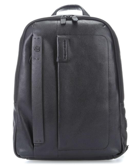 PIQUADRO Zaino P15, 14 "PC-Halter Schwarz - PC-Rucksäcke