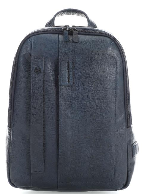 PIQUADRO Zaino P15, 14 "PC-Halter Blau - PC-Rucksäcke