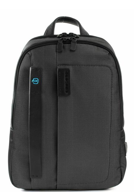 PIQUADRO P16 PC-Rucksack bis 14" CHEVRON / GRAU - PC-Rucksäcke