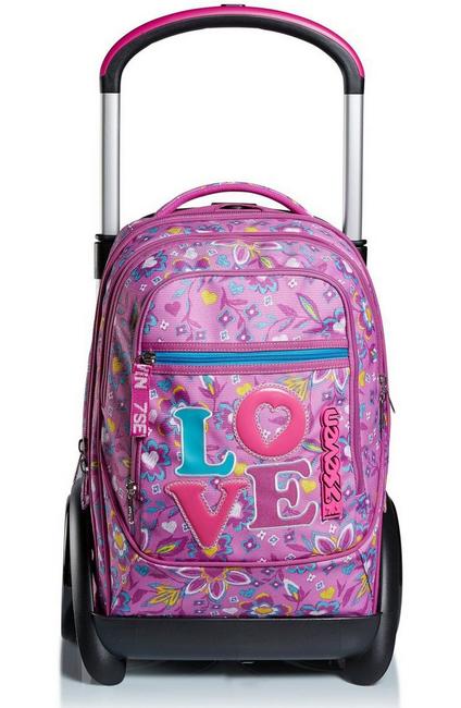 SEVEN TYRE LOVE SONG TIRE LOVE SONG Rucksack mit Trolley Zyklamin - Rucksäcke mit Trolleyfunktion