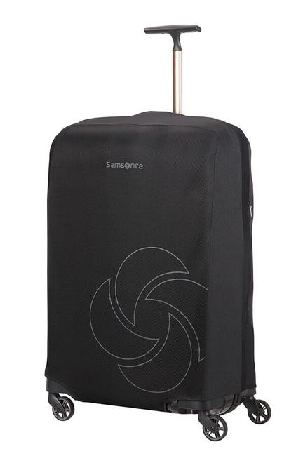 SAMSONITE  GLOBAL TRAVEL Kofferhülle Größe L-M SCHWARZ - Reisezubehör