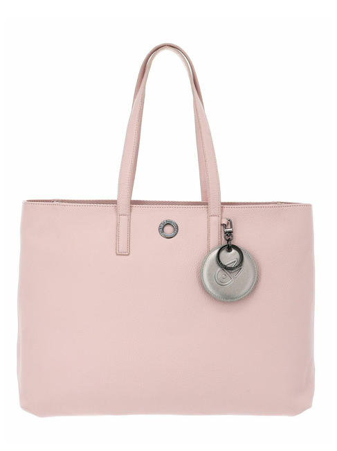 MANDARINA DUCK  MELLOW Schulter-Einkaufstasche ROSA METALL - Damentaschen