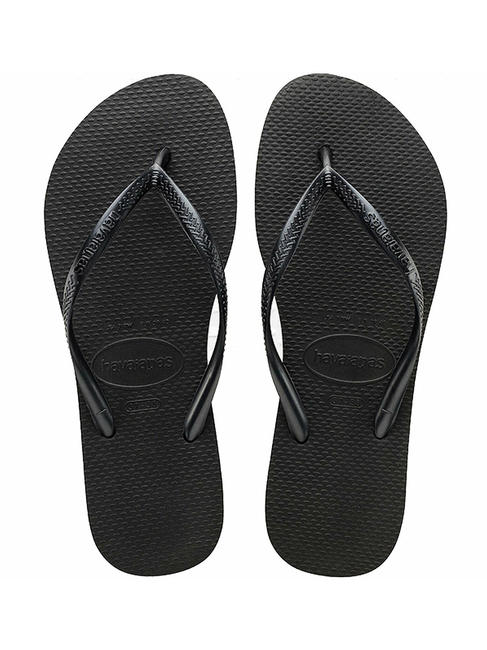 HAVAIANAS  SLIM FLATFORM Damen-Flip-Flops SCHWARZ - Damenschuhe