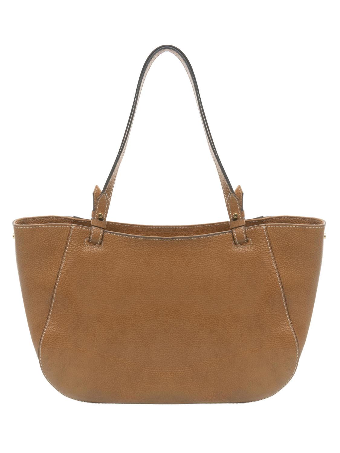 Gianni Chiarini Ginko Shopper Tasche Aus Leder Honiggold